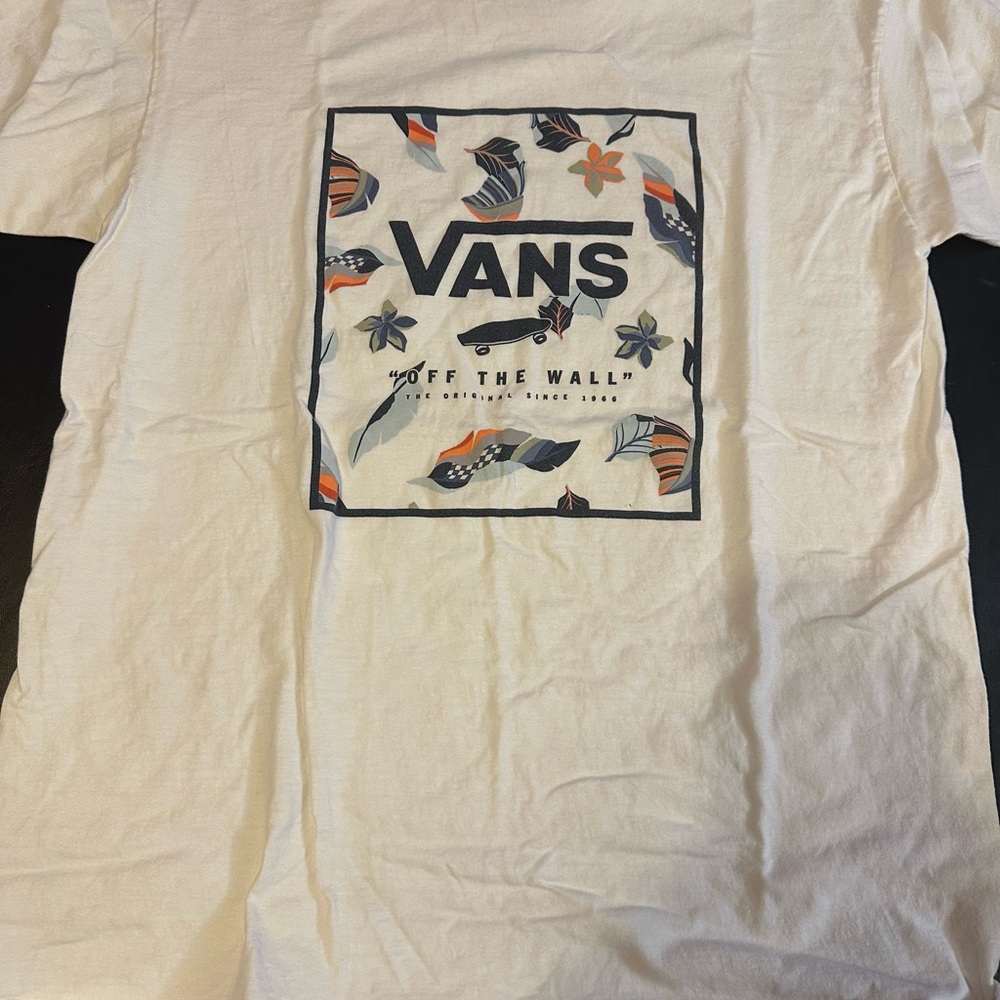 Vans Off the Wall White Graphic Tee - Picture 3 of 4